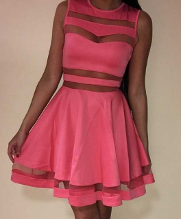 Schönes pink Kleid