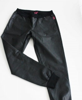 Topshop Lederjogger - Lederhose