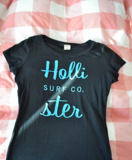 Tshirt von Hollister in schwarz