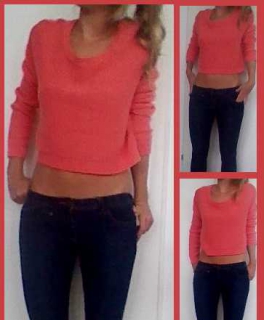 Roter Pullover H&M Gr.36