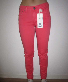 Gaastra Hose Röhre Jeans Denim Trend Colour Korall Apricot Peach Rosa Rot