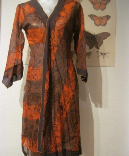 nur Verkauf. Fair Trade Kleid Orientalisch Gr. M/38