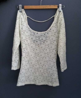 Urban Outfitters Spitzenshirt - Gr. 36/S - Pins and Needles