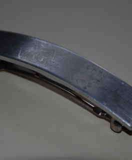 Haarspange – silber/matt