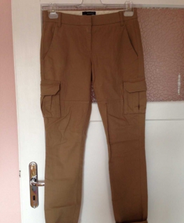 Mango Cargohose Beige Größe 34 von Mango