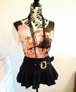  Sexy falten minirock XS/S