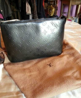 Louis Vuitton graue Vernis Tasche #LV #Louis Vuitton