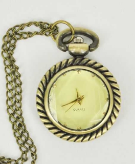 Vintage Kettenuhr Taschenuhr watch antik Bijou Brigitte