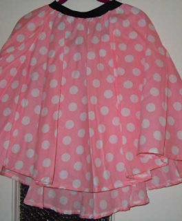 Rockabilly Tellerrock Tupfenrock 50er Jahre o. Petticoat