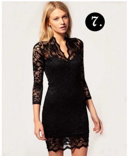 Asos Kleid 34 xs NEU Spitze schwarz