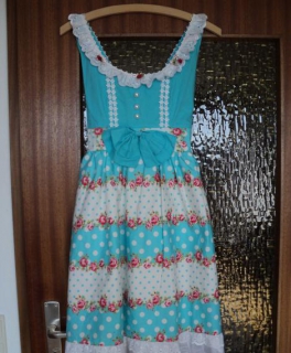 blaues Sweet Lolita Kleid selten