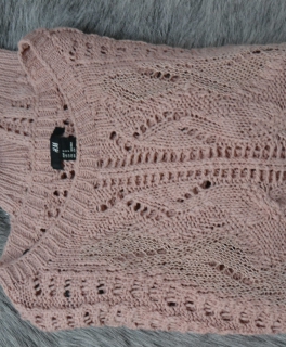 Rosefarbener Pulli von H&M