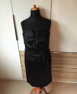 Schwarzes Apart Cocktailkleid Gr. 46
