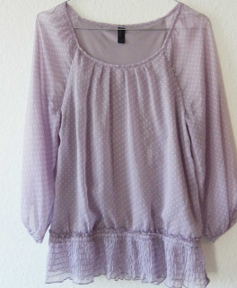 Zarte Vero Moda Bluse mit Punkten