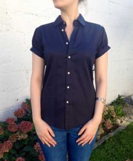 Ralph Lauren Polo Bluse Sport in royalblau blau