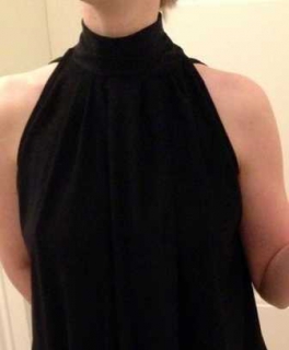 sexy rückenfreies Longshirt oder Minikleid