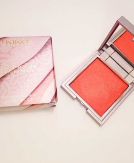 Kiko Pure Pleasure Creamy Blush in 03 Untamed Coral