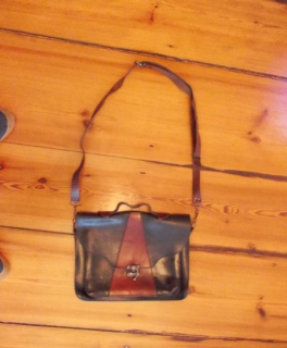 Vintage Aktentasche aus echtem Leder