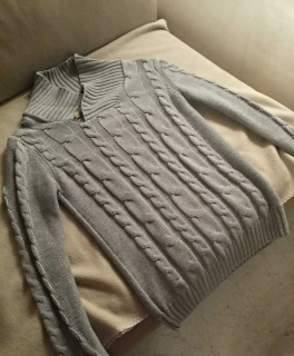 Grob-Strick Pullover