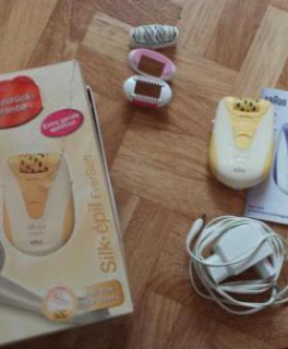 Epiliergerät Braun mit 20+40 Pinzetten