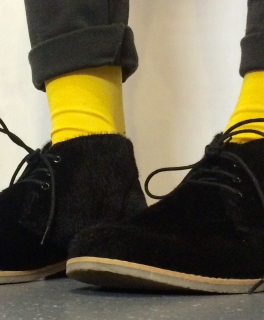 Desertboots - Felllook  - black - H&M Premium