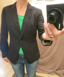 Blazer in Schwarz Gr. 40 neuwertig 