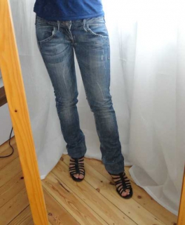 Blaue Destroyed Jeans von Fornarina (Modell: Cult)