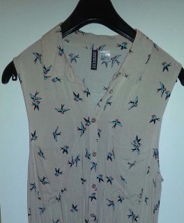 Rockabilly Kleid Schwalben Gr. 42