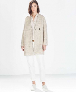 ZARA Blogger Wollmantel