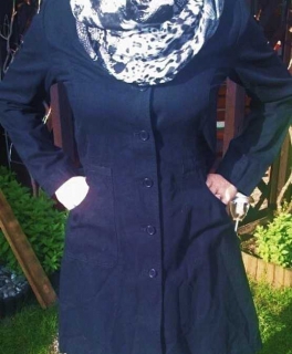 Trenchcoat dunkelblau Gr.S