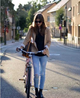 Zara Jeans Denim Blogger destroyed