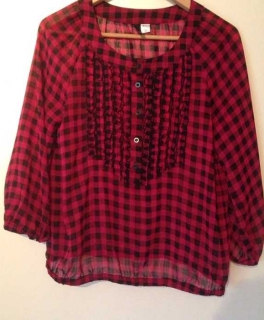 Rockabilly Holzfäller Bluse