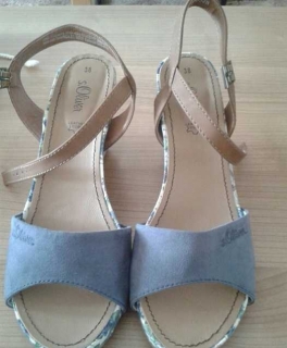 Sandalette blau S´Oliver