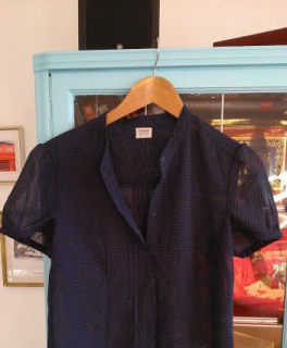 esprit bluse transparent 