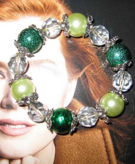 Perlen Armband Swarovski Crystals