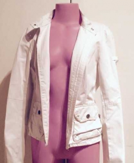 MARC 'O POLO // Bikerjacke in Weiß