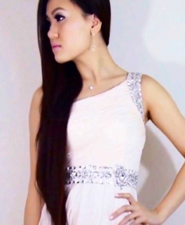 One Shoulder Promdress