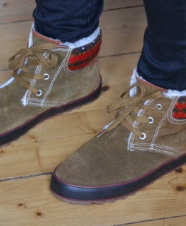 Winterschuhe gefüttert bunt