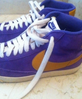 Nike Blazer Blogger lila senf gelb