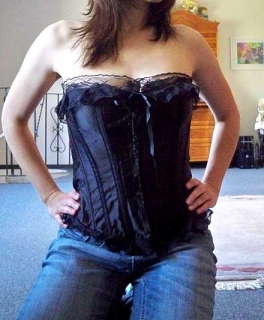 Sexy Corsage+String, HeavyMetal,Gothic