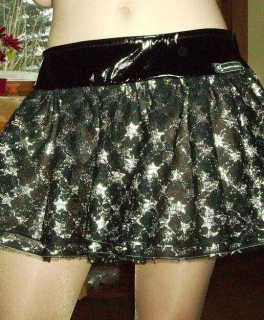 Lack mini Rock gothic Tüll Sterne 36 DIY