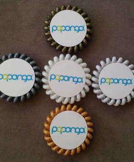 5 Original Papanga Haargummis 