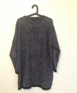 Glitzer Oversize Pullover
