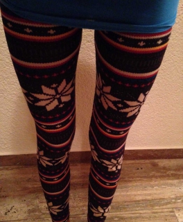 Winterleggings in Grösse 34!
