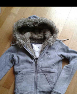 Abercrombie Fellhoodie Jacke  Fell