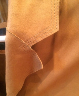 Lederjacke Velour-Ziegenleder Damen, NEUPREIS 390 Euro, 5 x getragen Gürtel GESCHENK