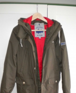 Winterparka olivgrün