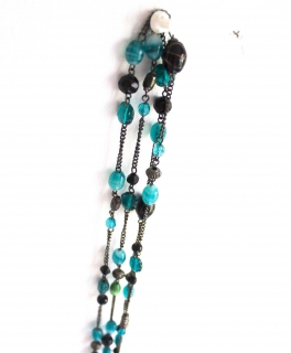 Wunderschöne Glasperlenkette