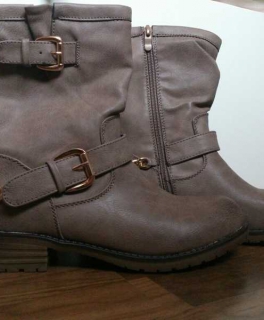 Biker Boots Goldkette Stiefeletten Bloger