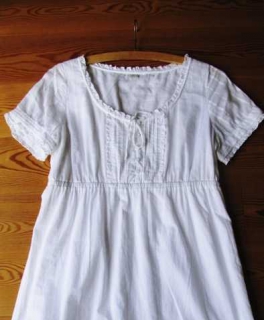 Vintage Kleid in weiß / s oliver